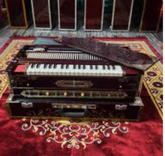 Teak Wood concert harmonium