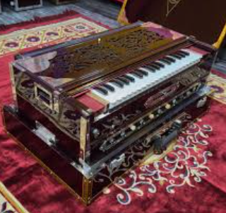 Teak Wood concert harmonium
